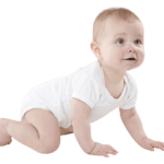 bébé qui rampe